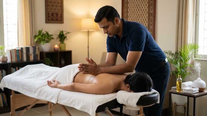 Male to Female Massage at Home